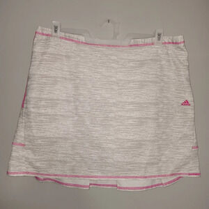 Adidas women's tennis skort size 14 with side zipper athletic